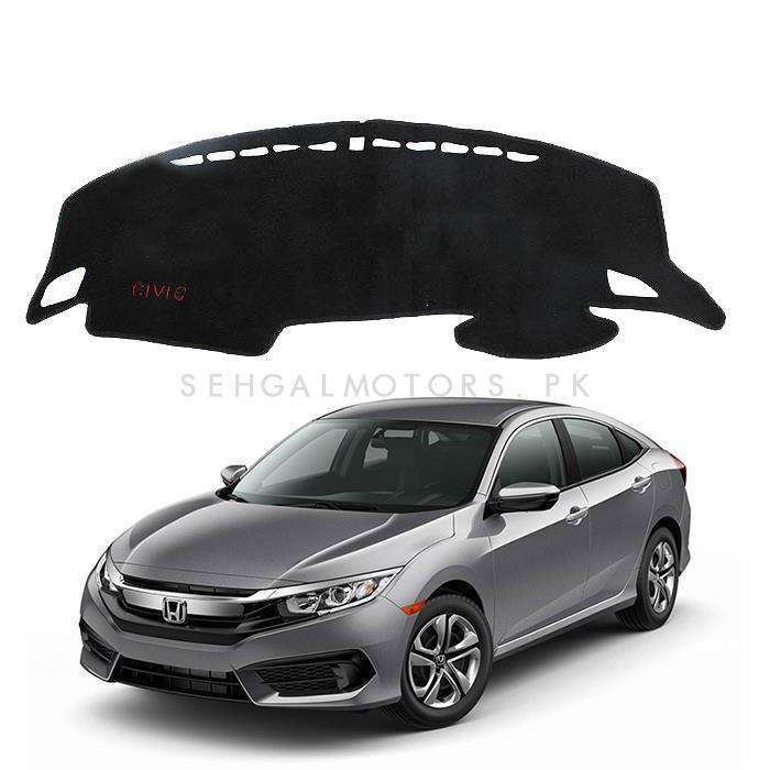 Buy Honda Civic X Dashboard Carpet For Protection and Heat Resistance Black  Model 2016 -2021 Online in Pakistan