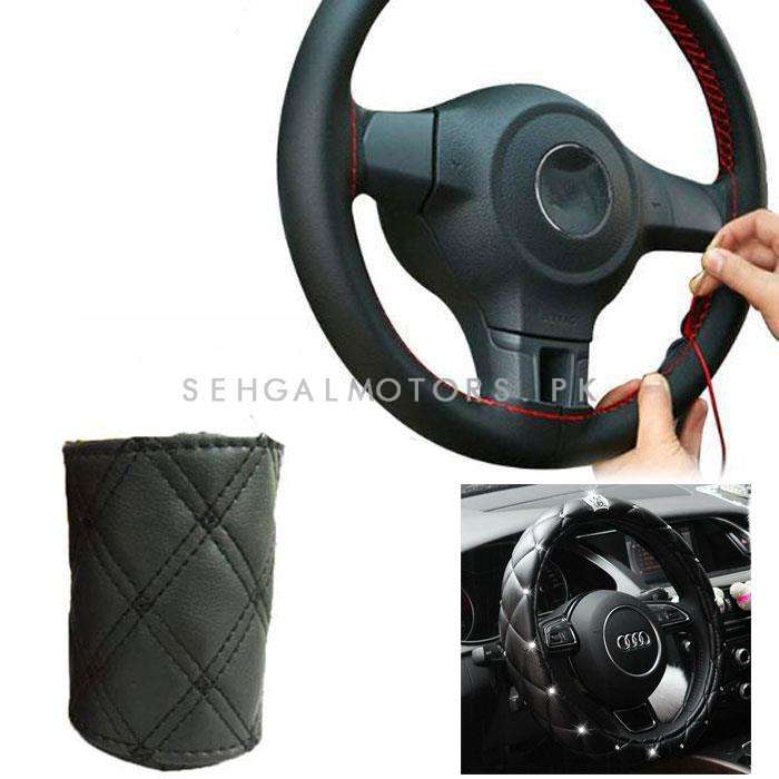 Rexine Steering Wheel Cover