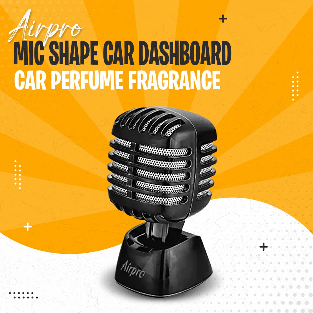 Buy Airpro Mic Shape Car Dashboard Car Perfume Fragrance - Multi Colour ...