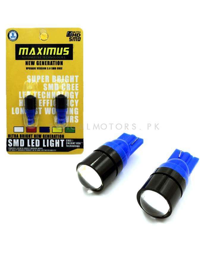 Buy Maximus Blue SMD Projection Parking Light Pair Led Light Bulb For Parking SMD Car