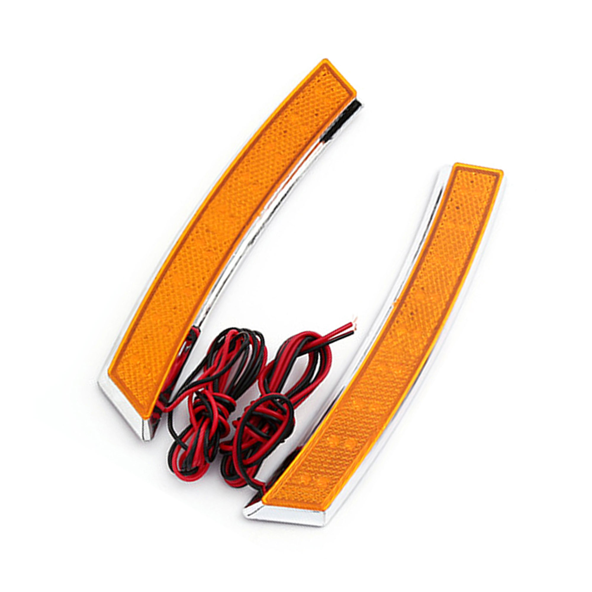 Buy 3M Colored Side Marker Fender LED Lamp Orange Pair LED Side