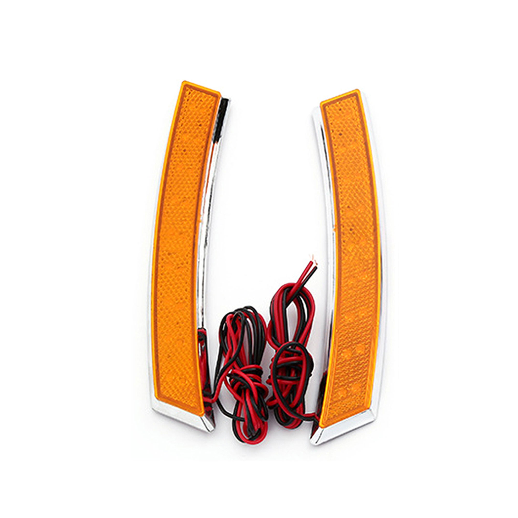 Buy 3M Colored Side Marker Fender LED Lamp Orange Pair LED Side